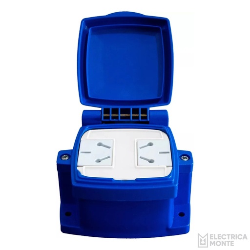 [C810] Toma bipolar doble 10A Linea Capsulada MIG