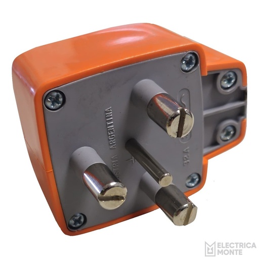 [239N] Ficha Tripolar + Tierra - 380V + Toma