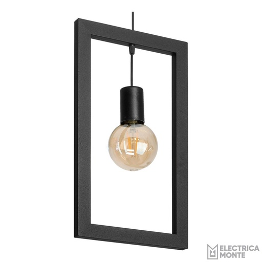 [C-111/29] Colgante Cartagena 20x29 Negro