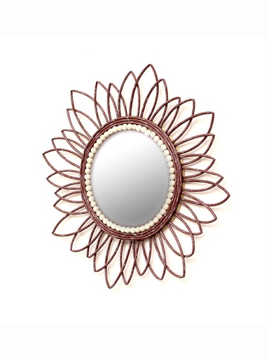 [EP2020] Espejo Ratan Colgante Estrella