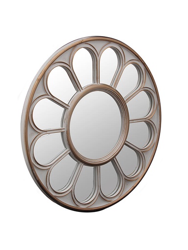 [EP5050] Espejo Redondo Flor