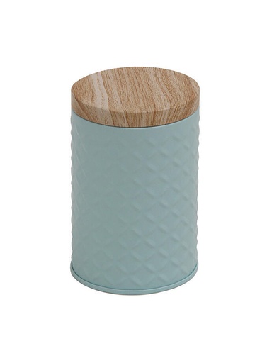 [LT3021C] Lata Organizadora Madera Celeste