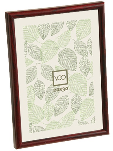 [BDA2030CA] Portaretratos Símil Madera c/pie 20x30cm Marron Caqui