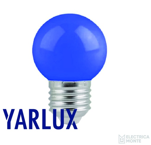 [161891] Lampara Gota 1W E27 Azul Yarlux