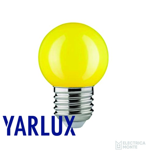 [161894] Lampara Gota 1W E27 Amarillo Yarlux