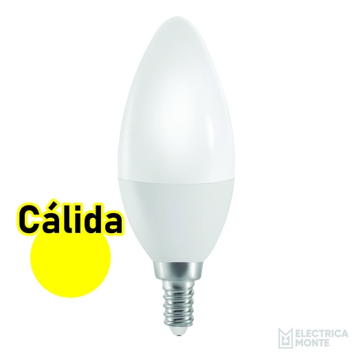 [163197] Lampara Vela 5W E14 Calida Yarlux