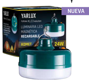 [228010] Luminaria LED Recargable Komet 12W Yarlux
