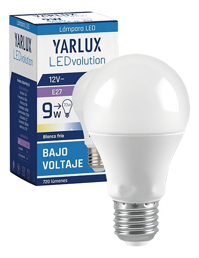 [162009] Lampara Opal 12V Bajo Voltaje 9W Fria Yarlux