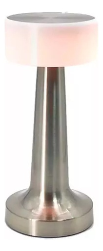 [JK-9031P] Lampara Velador LED de Escritorio Oryx Plateada