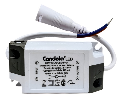 Driver Transformador 18w p/ Panel Plafon Candela