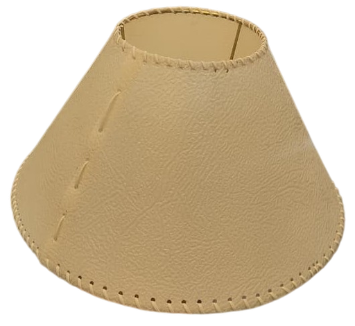 [PCC-025BE] Pantalla Tela Plástica 25mmØ Cónica Beige