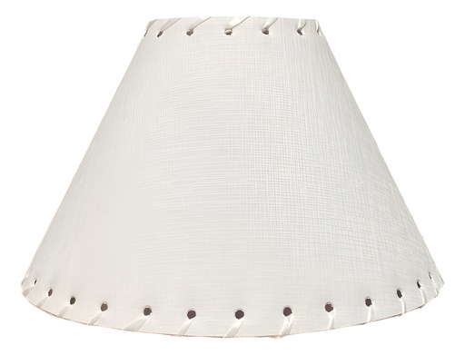 [PCC-030BLA] Pantalla Tela Plástica 30mmØ Cónica Blanco