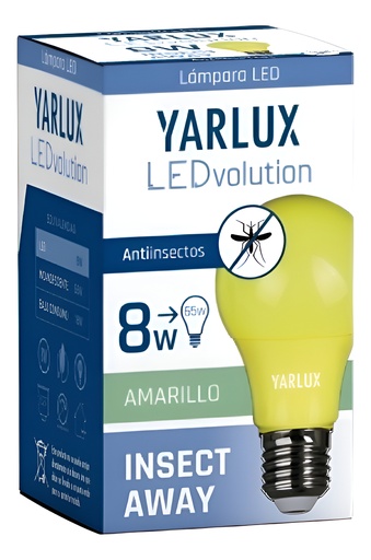 [161958] Lámpara Anti-insectos 8W Yarlux