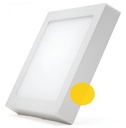 Panel Plafon Aplique Cuadrado 12w Luz Calida Yarlux