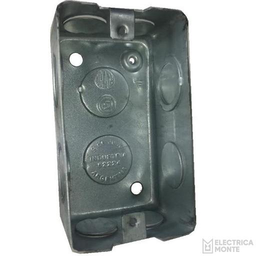 Caja Rectangular Profunda Aluminizada